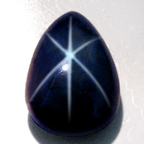 Stern-Saphir mit 4.72 Ct