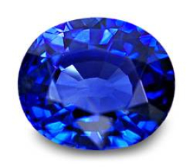 TOP Blauer Saphir 5 x 4 mm