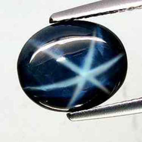 Stern-Saphir mit 5.55 Ct